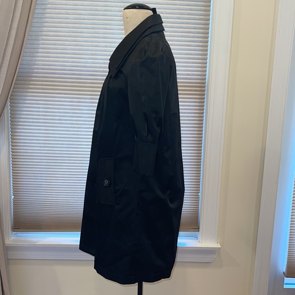 NWT TCEC Satin Knee Length Elbow Sleeve Jacket - Picture 3 of 10